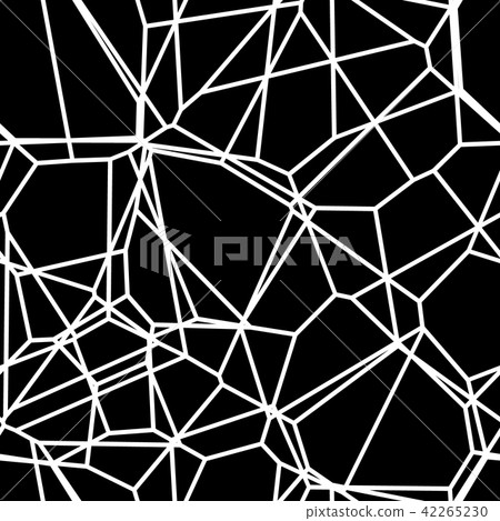 abstract black and white geometrical seamless triangular texture background 42265230