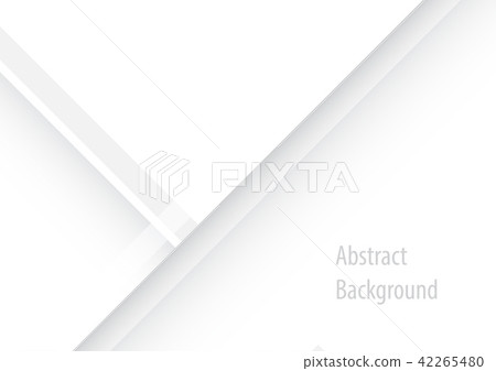 Vector Abstract Elegant white and grey Background. 42265480