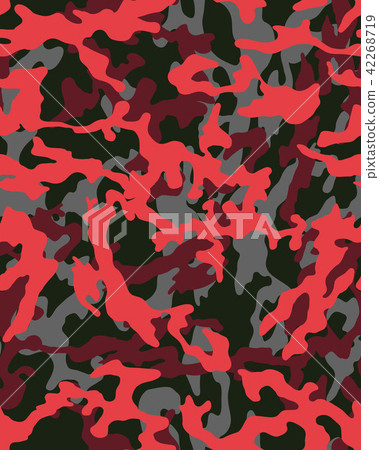 Camouflage pattern, seamless illustration Camouflage pattern, seamless illustration 42268719
