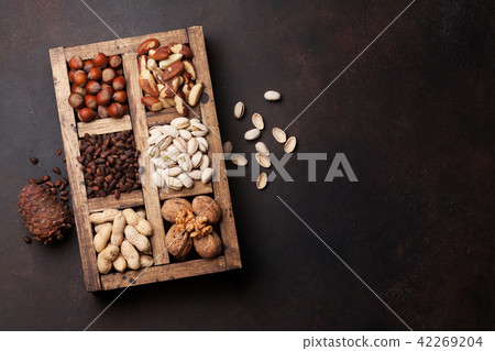 Various nuts selection 42269204