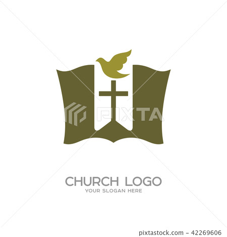 Church logo. Christian and bible symbols. Church logo. Christian and bible symbols. 42269606