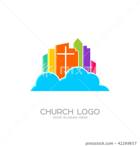Church logo. Christian and bible symbols. Church logo. Christian and bible symbols. 42269657