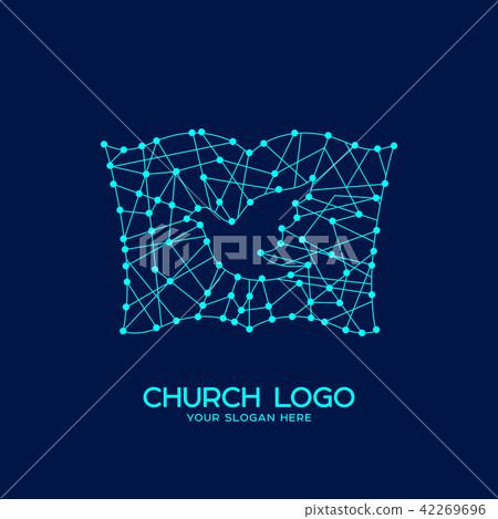 Church logo. Christian and bible symbols. Church logo. Christian and bible symbols. 42269696