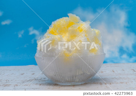 Shaved ice in Asia Shaved ice that Asian fruit 42273963