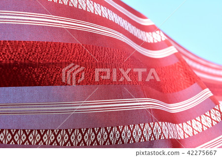 Japanese style material, shaki to Hakata's summer belt, a sense of coolness 42275667