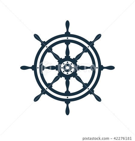 Ship wheel icon design Ship wheel icon design 42276181