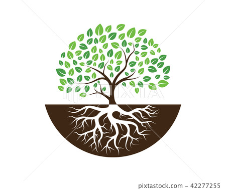 Logos of green Tree leaf 42277255