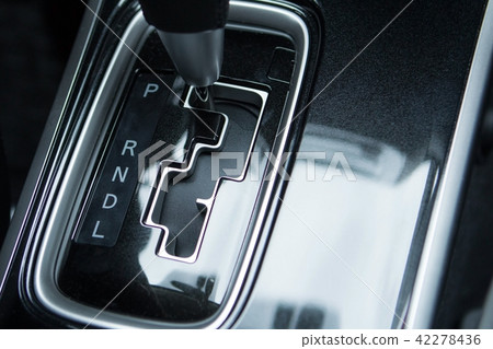 Detail of modern car automatic transmission car. Detail of modern car automatic transmission car. 42278436
