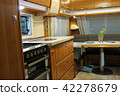 Exquisite compact interior of a camper 42278679