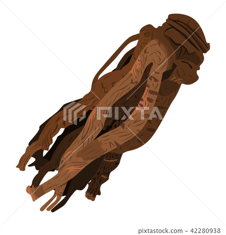 Illustration of Honori used for traditional Chinese medicine and medicine dish 42280938