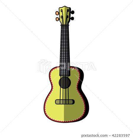 Concert Ukulele - Hawaiian string musical instrument 42283597
