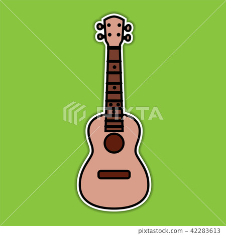 Concert Ukulele - Hawaiian string musical instrument 42283613