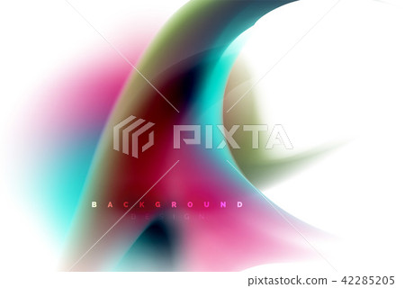 Holographic paint explosion design, fluid colors flow, colorful storm. Liquid mixing colours motion Holographic paint explosion design, fluid colors flow, colorful storm. Liquid mixing colours motion 42285205