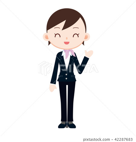 Women pants suit to show guides Grand hostesses 42287683