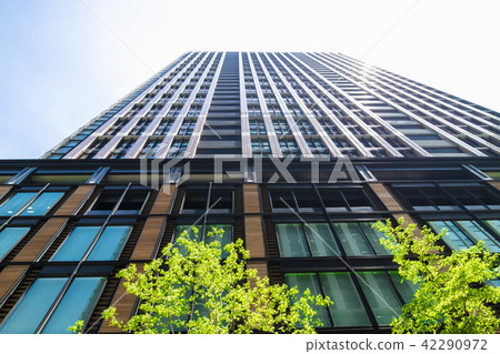 Scenery of office town 42290972