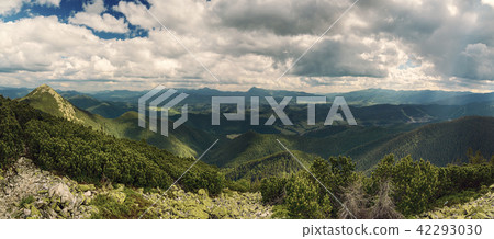 Carpathian mountain landscape 42293030