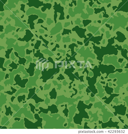 Seamless camouflage pattern with mosaic of abstract stains. Military and army camo background in Seamless camouflage pattern with mosaic of abstract stains. Military and army camo background in 42293632