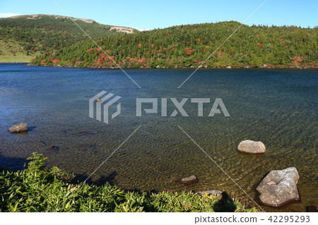 秋天的Azumayama Jodo Pure Flat Kamonuma徒步旅行 秋天的Azumayama Jodo Pure Flat Kamonuma徒步旅行 42295293