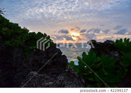 Koryu島的日落是一個海灘 42299137