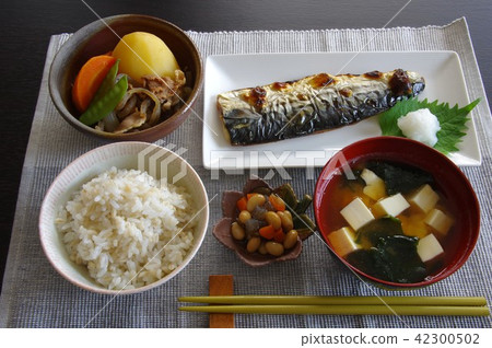 Breakfast of wheat rice Sanaan Japanese breakfast Breakfast of wheat rice Sanaan Japanese breakfast 42300502