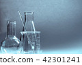 Flasks and vessels of a chemical laboratory 42301241