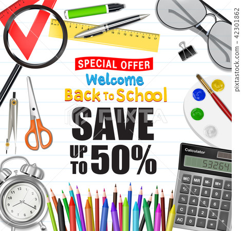 back to school sale promotion poster back to school sale promotion poster 42301862