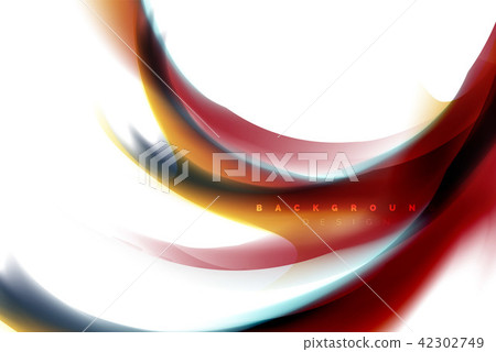Holographic paint explosion design, fluid colors flow, colorful storm. Liquid mixing colours motion Holographic paint explosion design, fluid colors flow, colorful storm. Liquid mixing colours motion 42302749