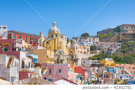 Marina Corricella at Procida island, Italy Marina Corricella at Procida island, Italy 42302781