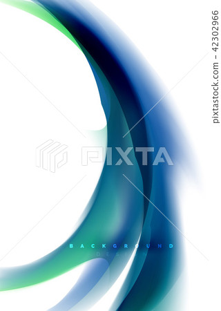 Holographic paint explosion design, fluid colors flow, colorful storm. Liquid mixing colours motion 42302966