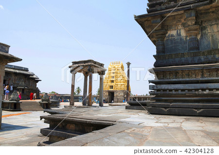 South East courtyard, Chennakeshava temple Belur 42304128