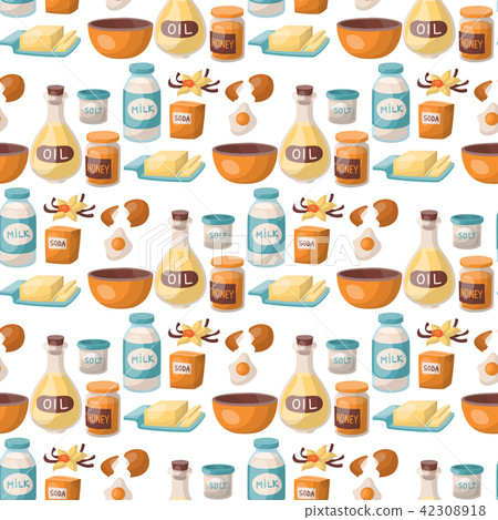 Baking pastry prepare cooking ingredients kitchen utensils homemade food preparation baker seamless Baking pastry prepare cooking ingredients kitchen utensils homemade food preparation baker seamless 42308918