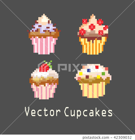 sets of cupcakes for decoration 42309032