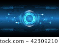 Abstract technology background Hi-tech 42309210