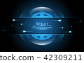 Abstract technology background Hi-tech 42309211