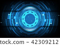 Abstract technology background Hi-tech 42309212