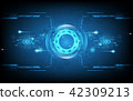Abstract technology background Hi-tech 42309213