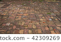 brick ground texture 42309269
