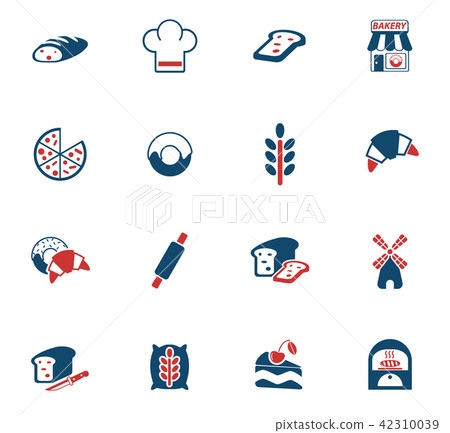 bakery icon set bakery icon set 42310039