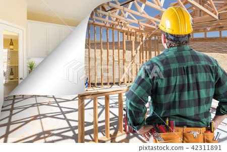 Contractor Facing Construction Framing with Page Corner Flipping Contractor Facing Construction Framing with Page Corner Flipping 42311891