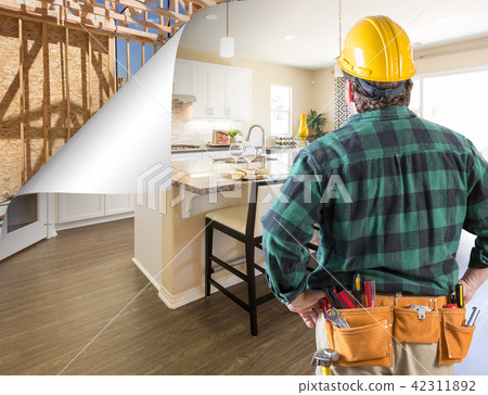 Contractor Facing Custom Kitchen with Page Corner Flipping to Co 42311892