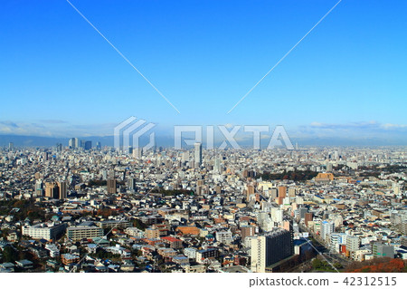 Nagoya city city scenery in winter Nagoya city city scenery in winter 42312515