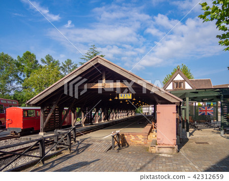 [Izu] Japan's only 15-inch gauge railway station and passenger car [Shuzenji Rainbow Village/Romney Railway] 42312659
