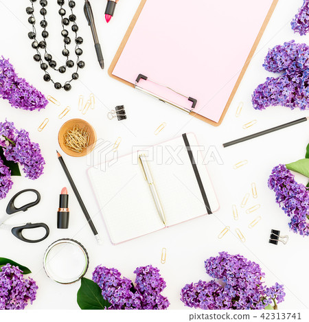 Work place composition with clipboard, notebook Work place composition with clipboard, notebook 42313741