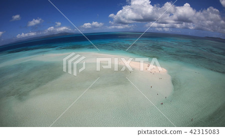 無人機圖片：竹富島的公寓海灘 42315083