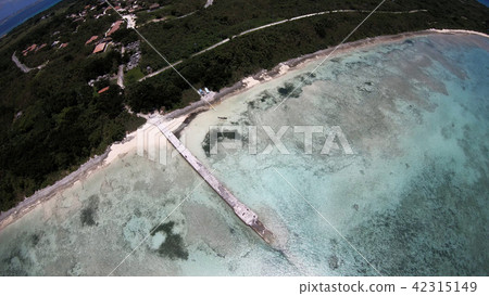 無人機圖像：竹富島的西碼頭 42315149