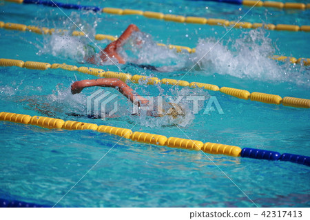 Swimming competition 42317413