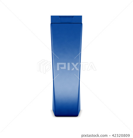 Plastic non-transparent bottle for shampoo 42320809