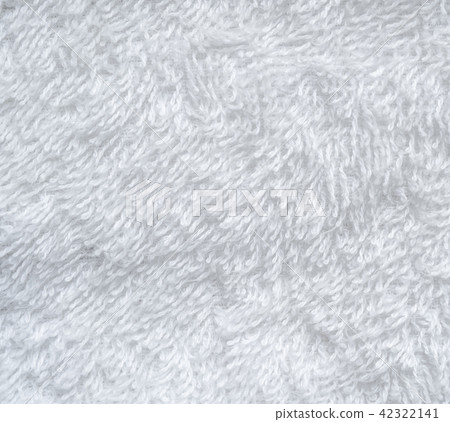 White natural cotton towel pattern texture 42322141