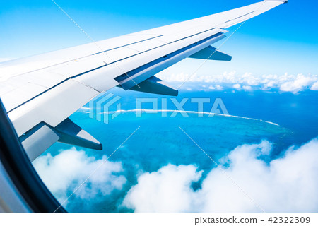 A view from the airplane (Ishigakijima) A view from the airplane (Ishigakijima) 42322309