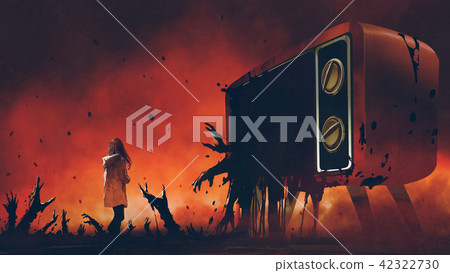 the television with evil hands 42322730